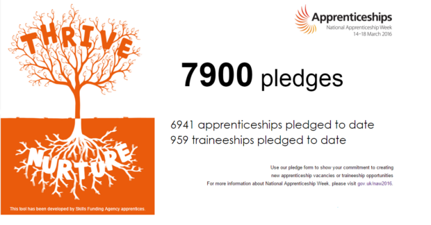 National Apprenticeship Week Pledge-o-meter