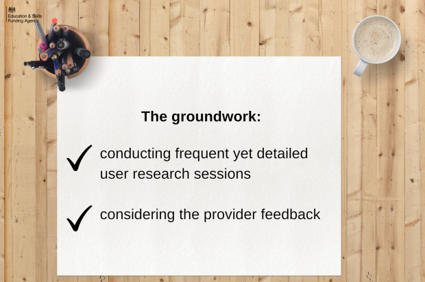 The groundwork was laid by conducting frequent yet detailed user research sessions and considering the provider feedback